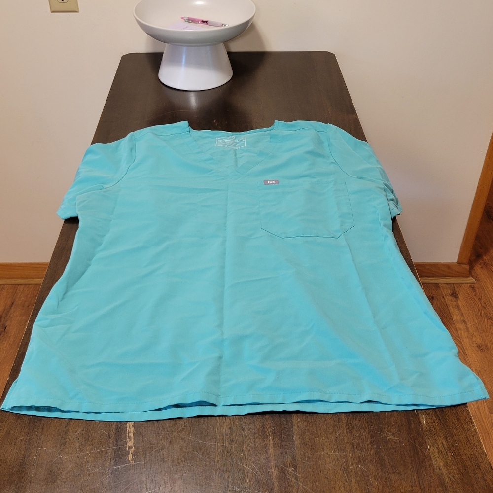Figs Surgical Green Catarina Scrup Top XXL